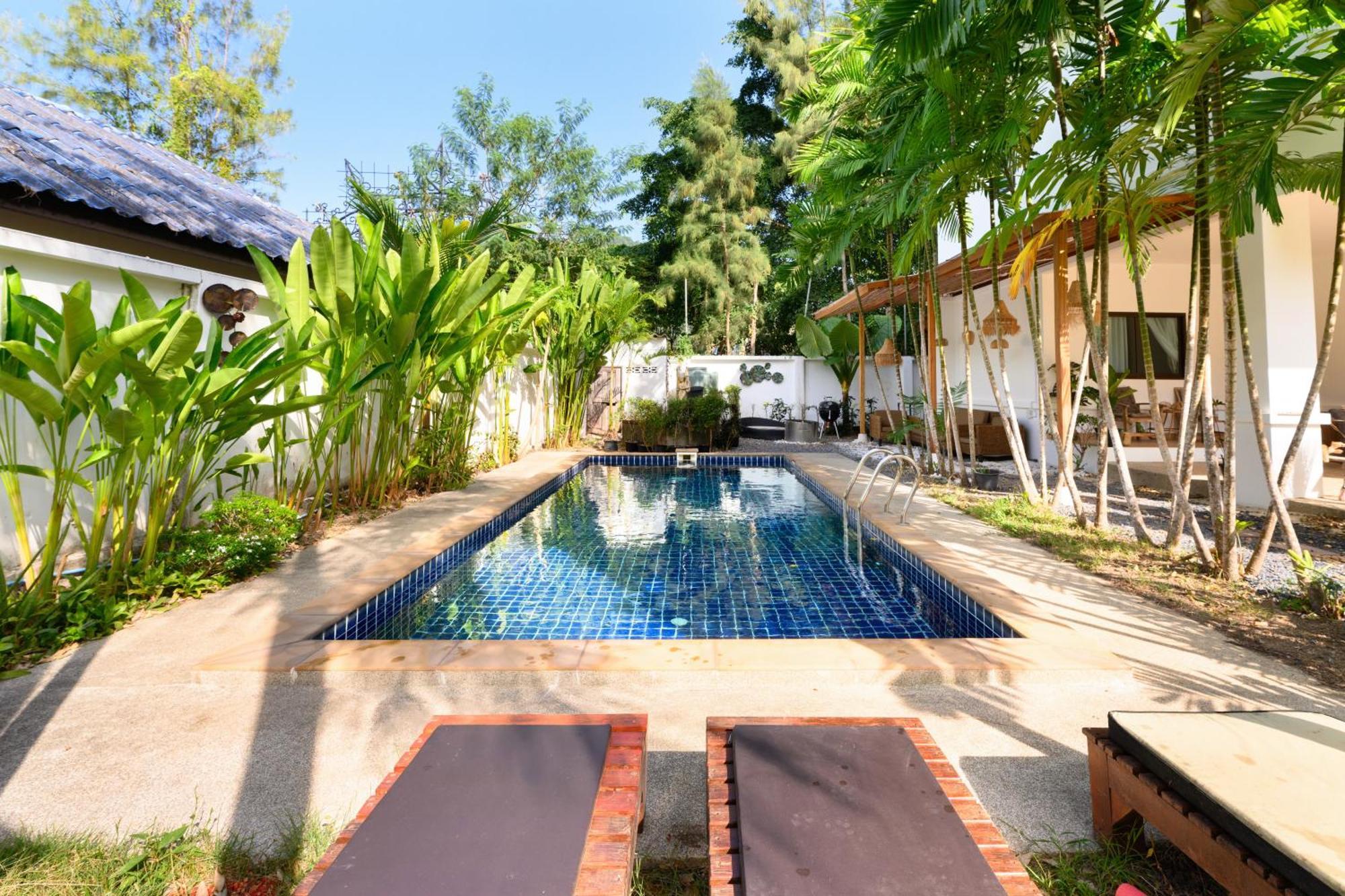 Beachfront Pool Villa Strand Kamala Exterior foto